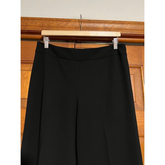 Talbots Women's Classic Black Straight Leg Side Zip Dress Trouser Pants Size 10 - Picture 3 of 10
